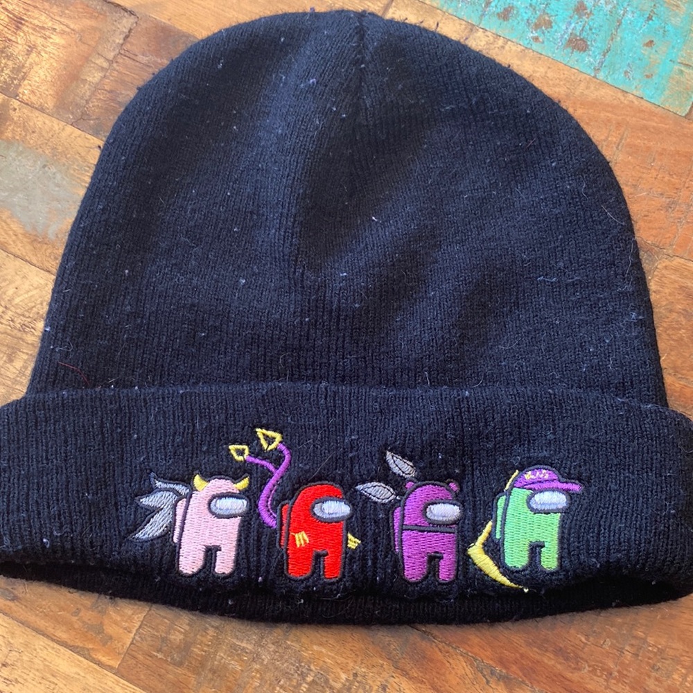 Custom among us beanie